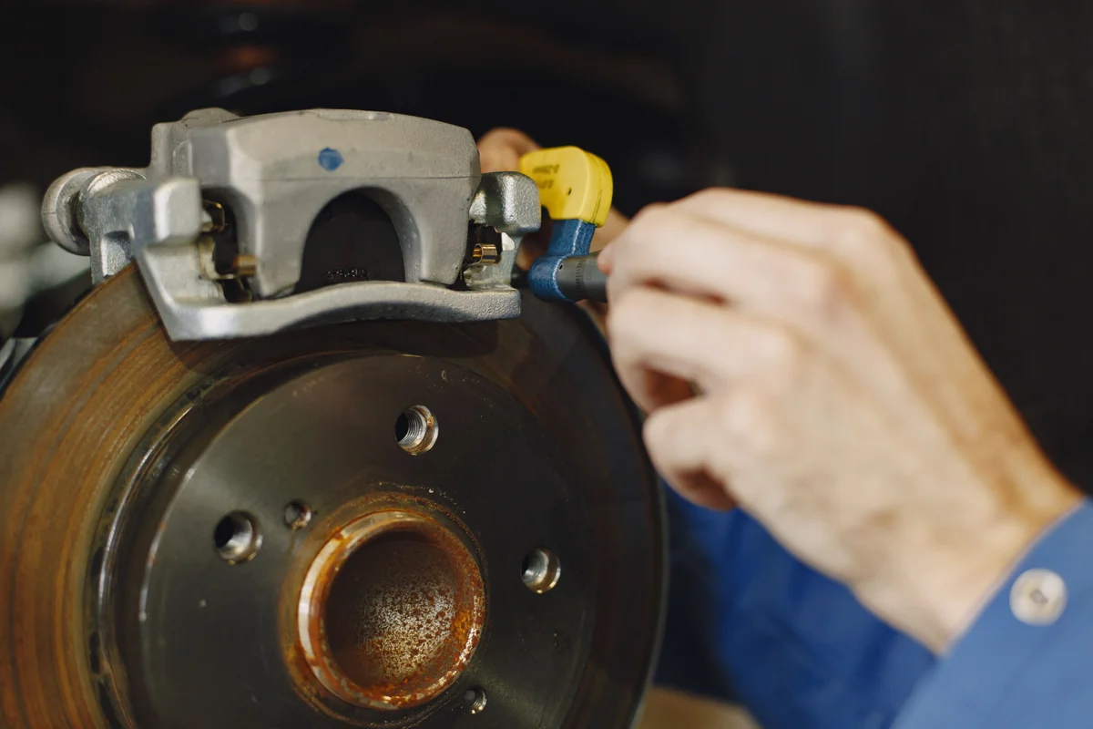 Brakes — illustrative service photograph